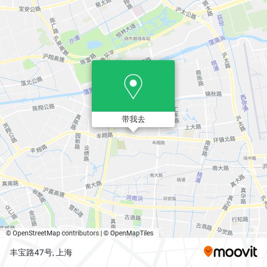 丰宝路47号地图