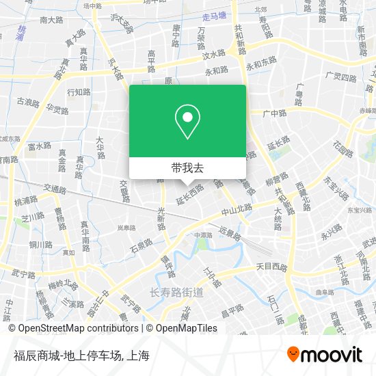 福辰商城-地上停车场地图