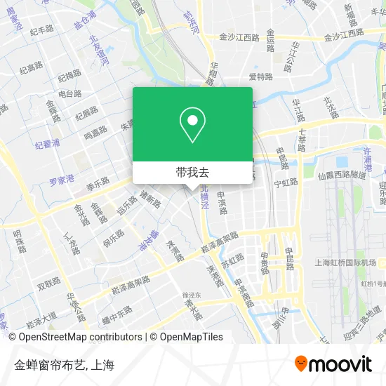 金蝉窗帘布艺地图