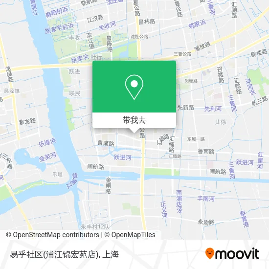 易乎社区(浦江锦宏苑店)地图