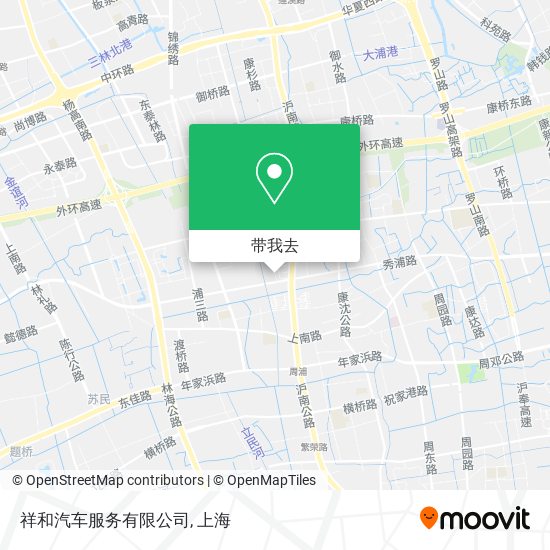 祥和汽车服务有限公司地图
