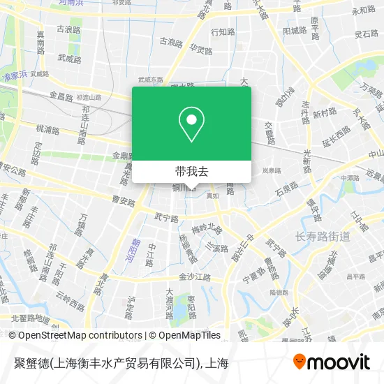 聚蟹德(上海衡丰水产贸易有限公司)地图
