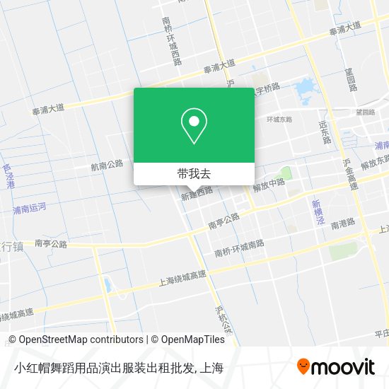 小红帽舞蹈用品演出服装出租批发地图