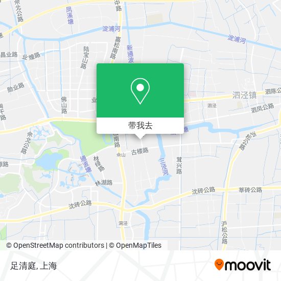 足清庭地图