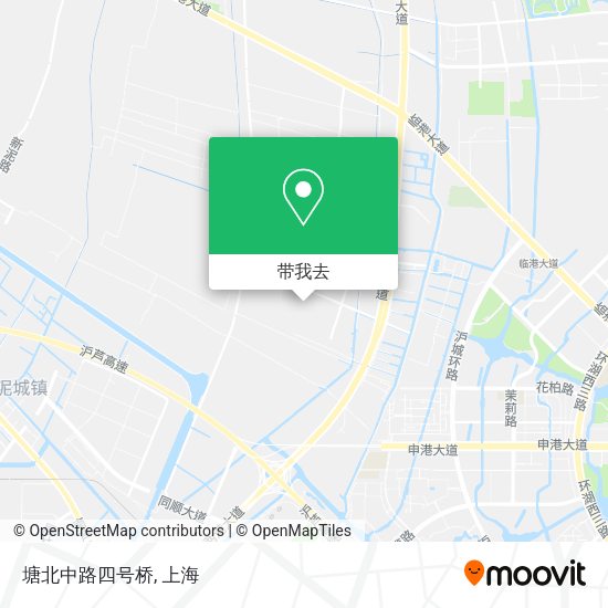 塘北中路四号桥地图