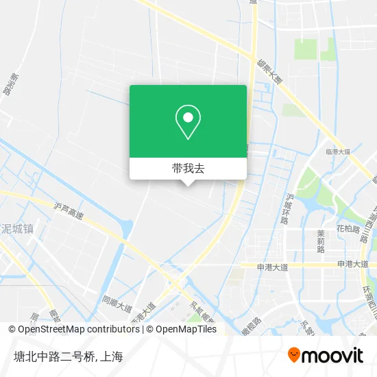 塘北中路二号桥地图