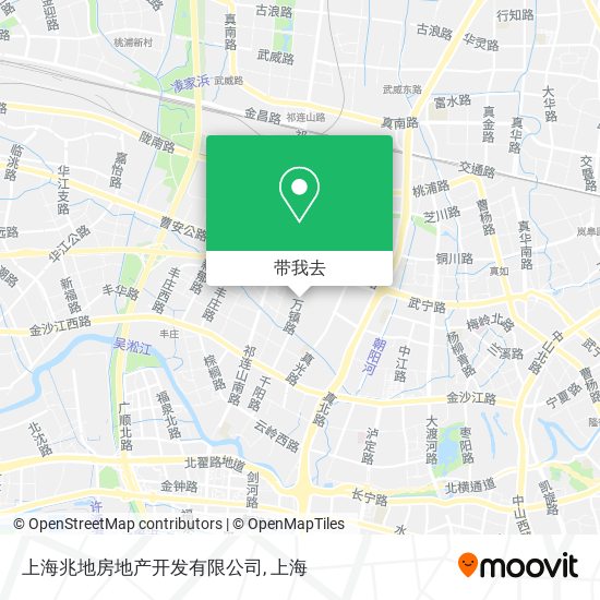 上海兆地房地产开发有限公司地图