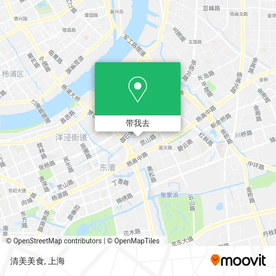 清美美食地图