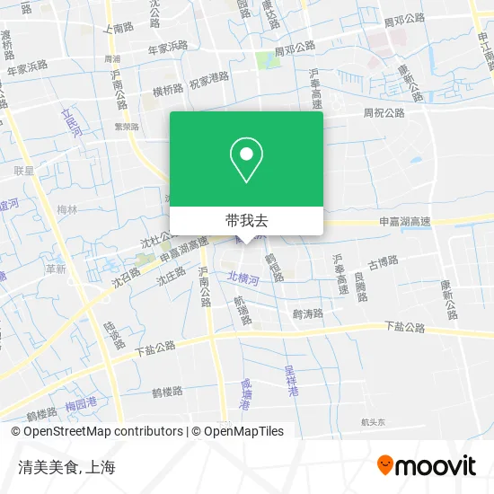 清美美食地图