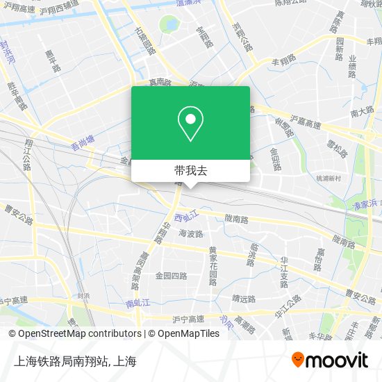 上海铁路局南翔站地图