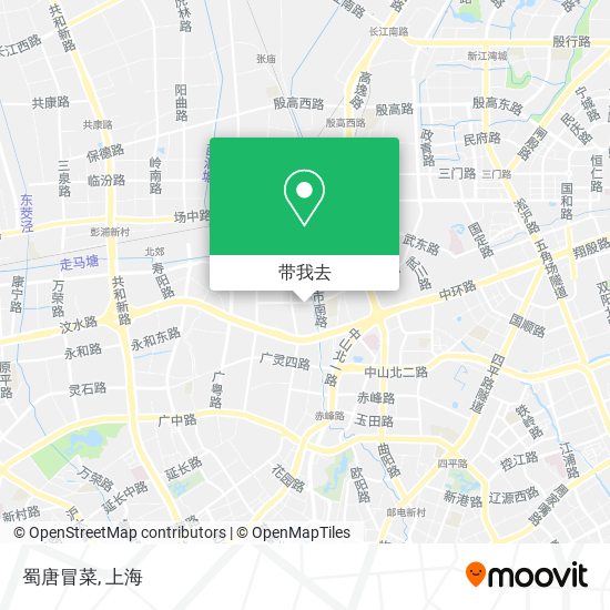 蜀唐冒菜地图