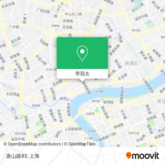 唐山路83地图