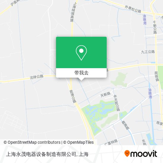 上海永茂电器设备制造有限公司地图