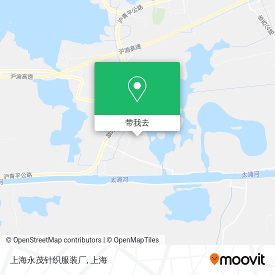 上海永茂针织服装厂地图