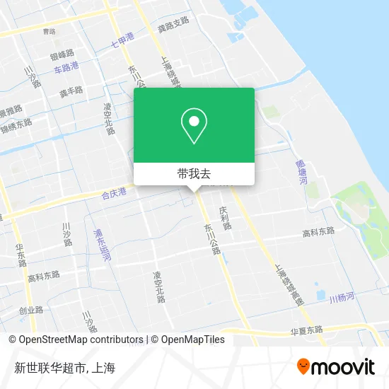 新世联华超市地图