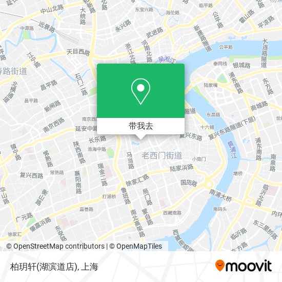 柏玥轩(湖滨道店)地图