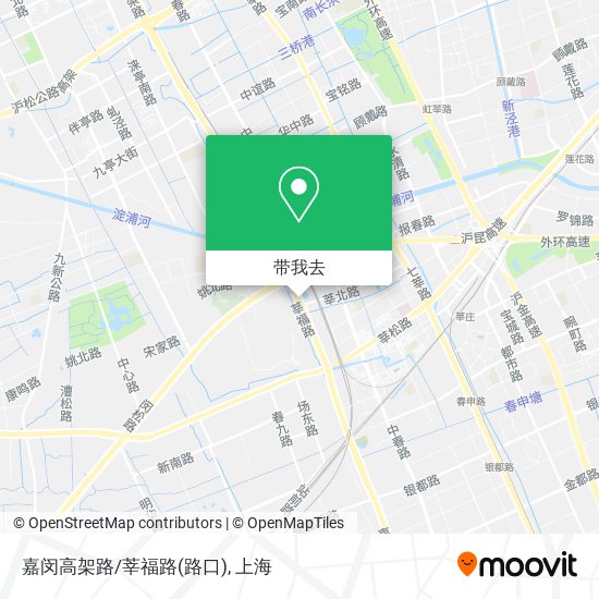 嘉闵高架路/莘福路(路口)地图