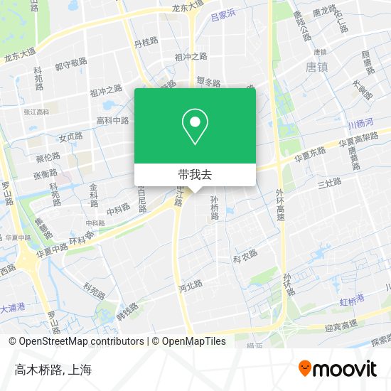 高木桥路地图