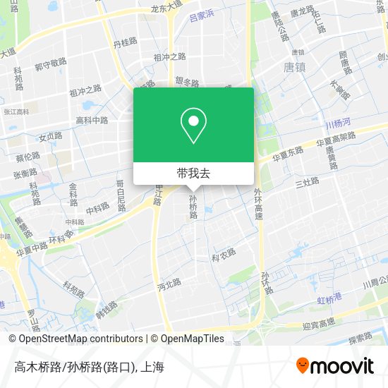 高木桥路/孙桥路(路口)地图