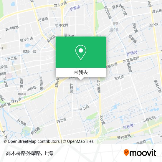 高木桥路孙耀路地图