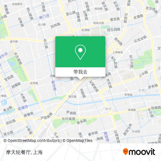 摩天轮餐厅地图