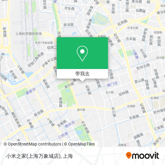 小米之家(上海万象城店)地图