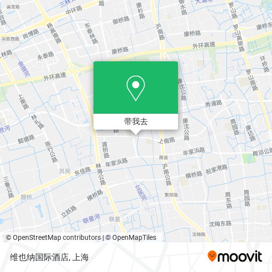 维也纳国际酒店地图