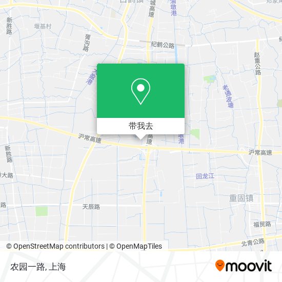农园一路地图