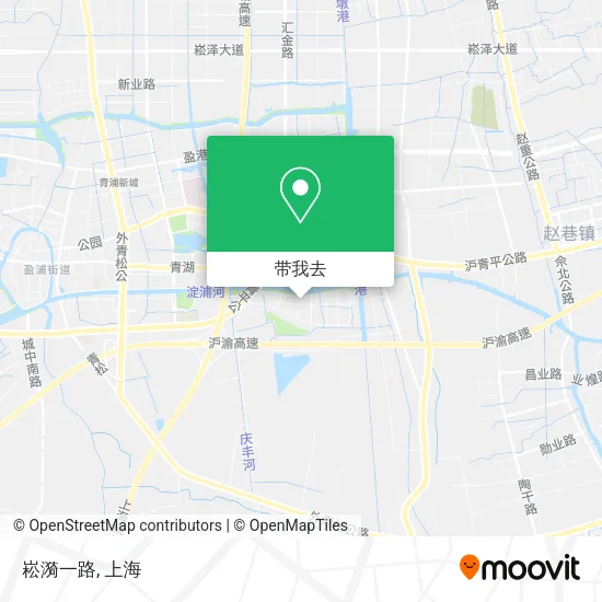 崧漪一路地图