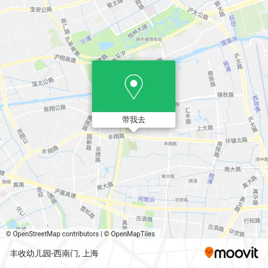 丰收幼儿园-西南门地图