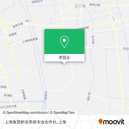 上海集贤虾业养殖专业合作社地图