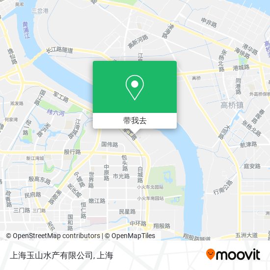 上海玉山水产有限公司地图
