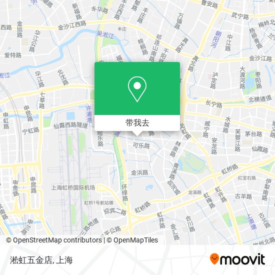 淞虹五金店地图