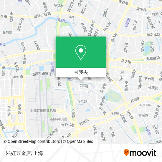 淞虹五金店地图
