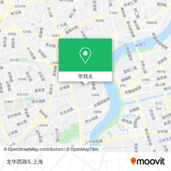 龙华西路5地图