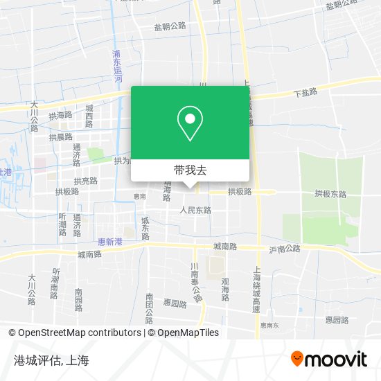 港城评估地图