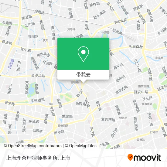 上海理合理律师事务所地图