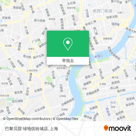 巴黎贝甜 绿地缤纷城店地图