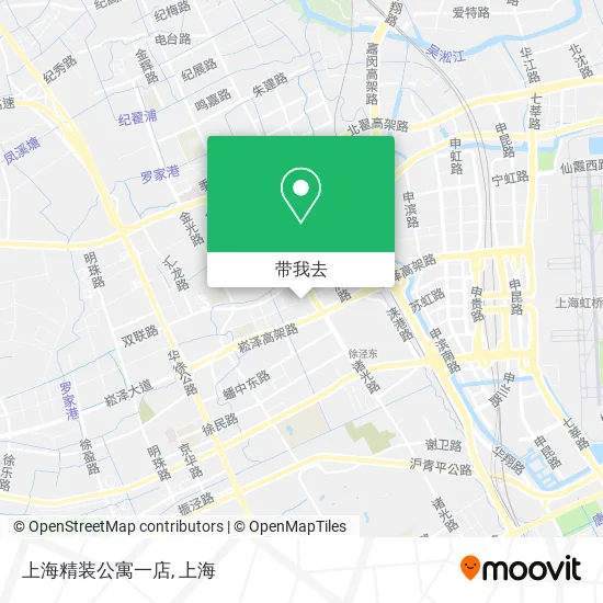 上海精装公寓一店地图