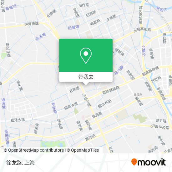 徐龙路地图