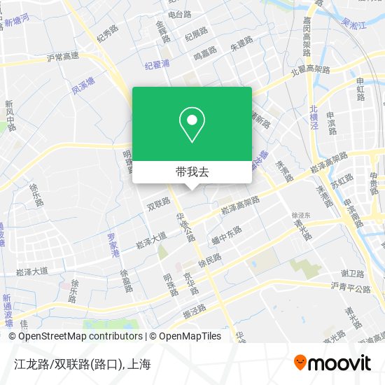 江龙路/双联路(路口)地图