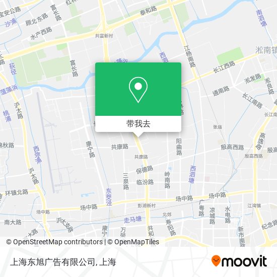 上海东旭广告有限公司地图