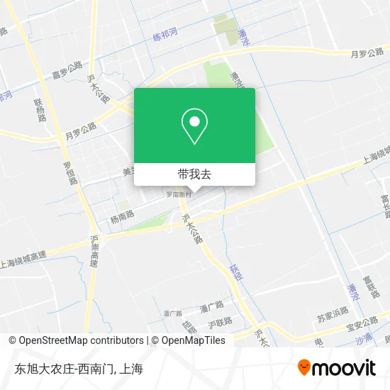 东旭大农庄-西南门地图