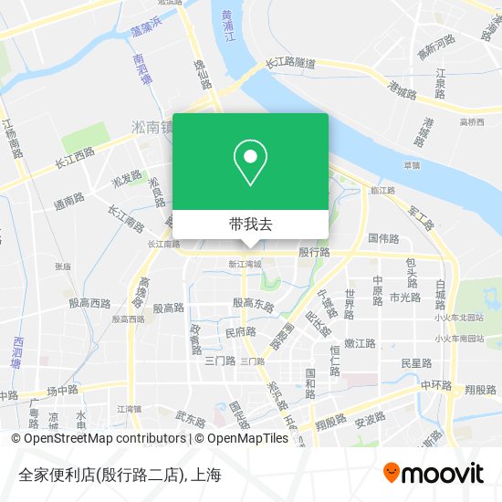 全家便利店(殷行路二店)地图