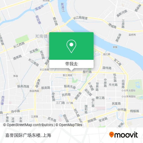 嘉誉国际广场东楼地图