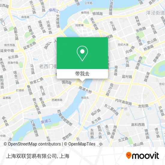 上海双联贸易有限公司地图