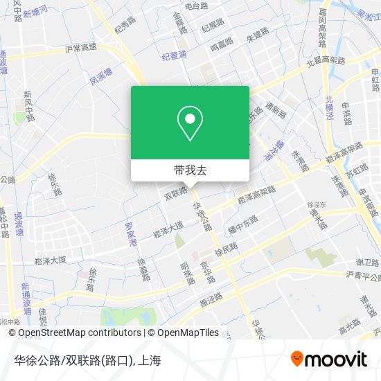 华徐公路/双联路(路口)地图
