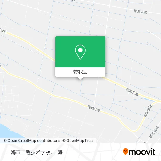 上海市工程技术学校地图