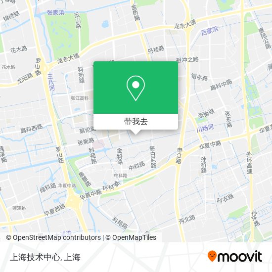 上海技术中心地图