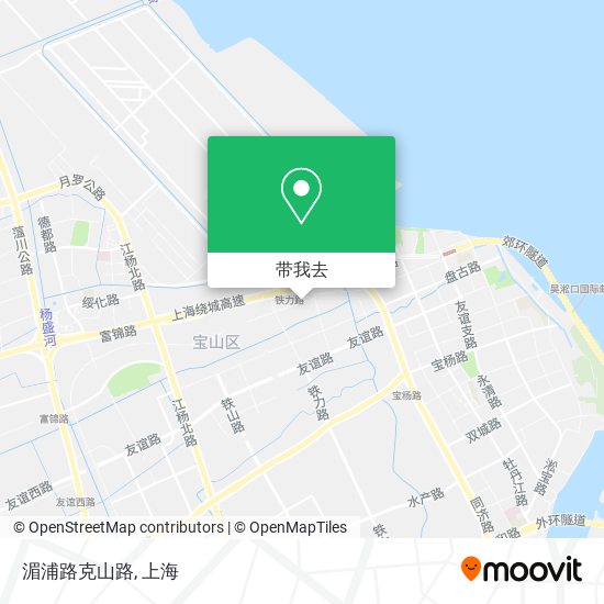 湄浦路克山路地图